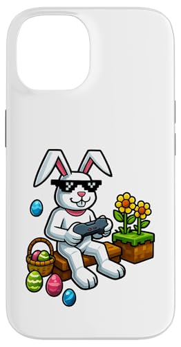 Lustiges Oster-Hasen-Shirt – Gaming-Controller-Eiersuche Hülle für iPhone 14 von Easter Bunny Gaming Ideas for Boys Girls Men