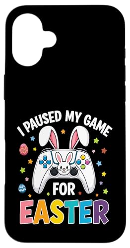 Lustiges Oster-Hasen-Shirt – Gaming-Controller-Eiersuche Hülle für iPhone 16 Plus von Easter Bunny Gaming Ideas for Boys Girls Men