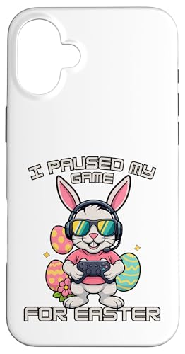 Lustiges Oster-Hasen-Shirt – Gaming-Controller-Eiersuche Hülle für iPhone 16 Plus von Easter Bunny Gaming Ideas for Boys Girls Men