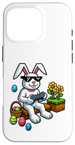 Lustiges Oster-Hasen-Shirt – Gaming-Controller-Eiersuche Hülle für iPhone 16 Pro von Easter Bunny Gaming Ideas for Boys Girls Men