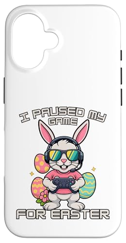 Lustiges Oster-Hasen-Shirt – Gaming-Controller-Eiersuche Hülle für iPhone 16 von Easter Bunny Gaming Ideas for Boys Girls Men