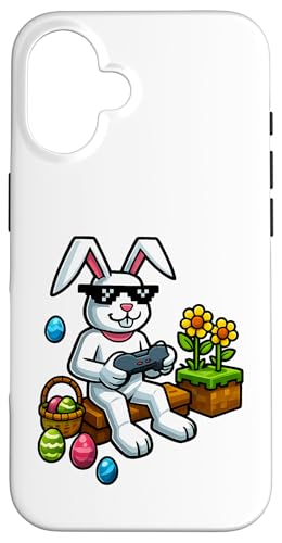 Lustiges Oster-Hasen-Shirt – Gaming-Controller-Eiersuche Hülle für iPhone 16 von Easter Bunny Gaming Ideas for Boys Girls Men