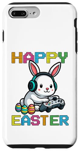 Lustiges Oster-Hasen-Shirt – Gaming-Controller-Eiersuche Hülle für iPhone 7 Plus/8 Plus von Easter Bunny Gaming Ideas for Boys Girls Men