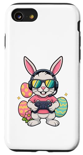 Lustiges Oster-Hasen-Shirt – Gaming-Controller-Eiersuche Hülle für iPhone SE (2020) / 7 / 8 von Easter Bunny Gaming Ideas for Boys Girls Men