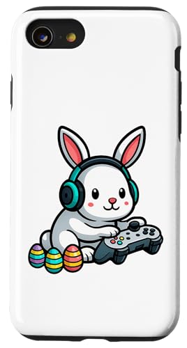 Lustiges Oster-Hasen-Shirt – Gaming-Controller-Eiersuche Hülle für iPhone SE (2020) / 7 / 8 von Easter Bunny Gaming Ideas for Boys Girls Men