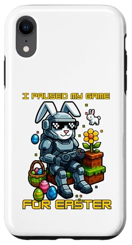 Lustiges Oster-Hasen-Shirt – Gaming-Controller-Eiersuche Hülle für iPhone XR von Easter Bunny Gaming Ideas for Boys Girls Men