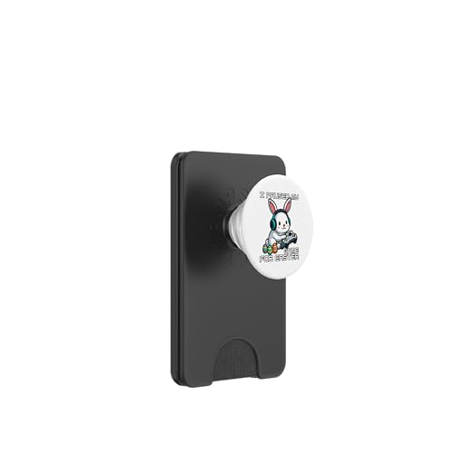 Lustiges Oster-Hasen-Shirt – Gaming-Controller-Eiersuche PopSockets PopWallet für MagSafe von Easter Bunny Gaming Ideas for Boys Girls Men