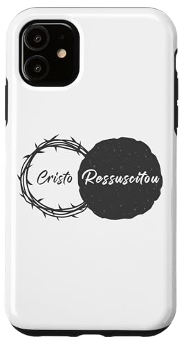Cristo Ressuscitou – Christian Easter Passover Portuguese Hülle für iPhone 11 von Easter Christian Faith Blessings