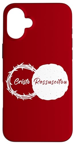 Cristo Ressuscitou – Christian Easter Passover Portuguese Hülle für iPhone 16 Plus von Easter Christian Faith Blessings