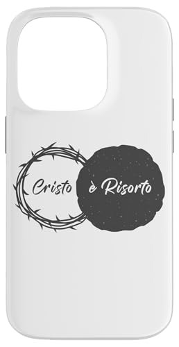 Cristo è Risorto – Jesus Christian Easter Passover Italian Hülle für iPhone 14 Pro von Easter Christian Faith Blessings