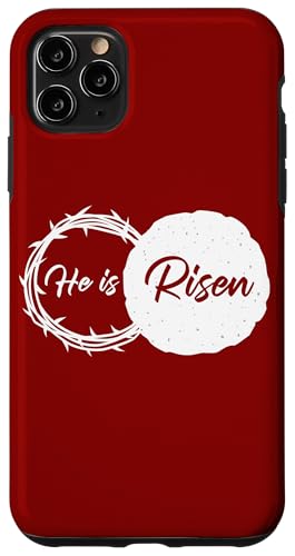 He is Risen – Jesus Christ Resurrection Easter & Passover Hülle für iPhone 11 Pro Max von Easter Christian Faith Blessings