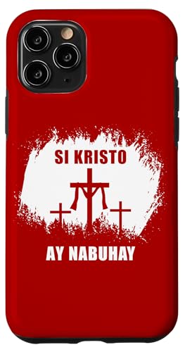 Si Kristo ay Nabuhay – Christian Easter Passover Filipino Hülle für iPhone 11 Pro Si Kristo ay Nabuhay – Christian Easter Passover Filipino Hülle für iPhone 11 Pro von Easter Christian Faith Blessings