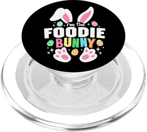 Lustiges Osterei mit Hasenohren und Aufschrift "I'm The Foodie" PopSockets PopGrip für MagSafe Lustiges Osterei mit Hasenohren und Aufschrift "I'm The Foodie" PopSockets PopGrip für MagSafe von Easter Day Outfit Colorful Rabbit Ears & Eggs Gift