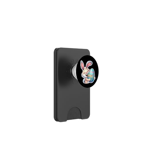 Osterhase Aufkleber Stil Ästhetische Lustige Ostereier Häschen PopSockets PopWallet für MagSafe von Easter Tees NYC