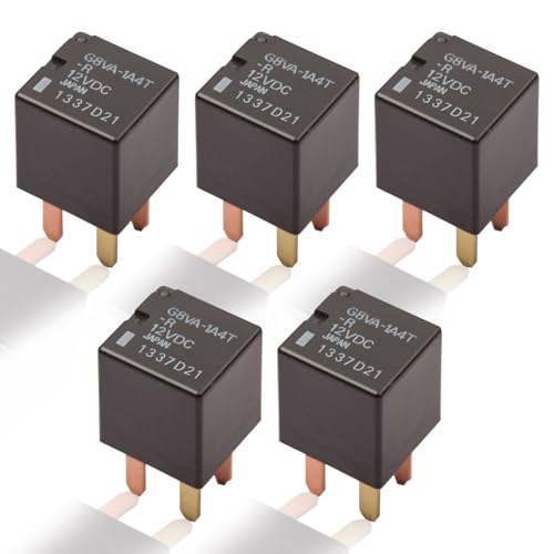 5 Stück G8VA-1A4T-R 12 V DC 4-poliges Automobil-Relais von Eastsplend