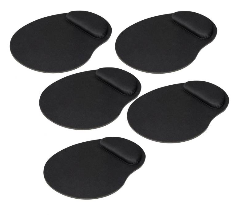 Easy Gifts Mauspad 5x Ergonomisches Mousepad mit Handgelenkauflage von Easy Gifts