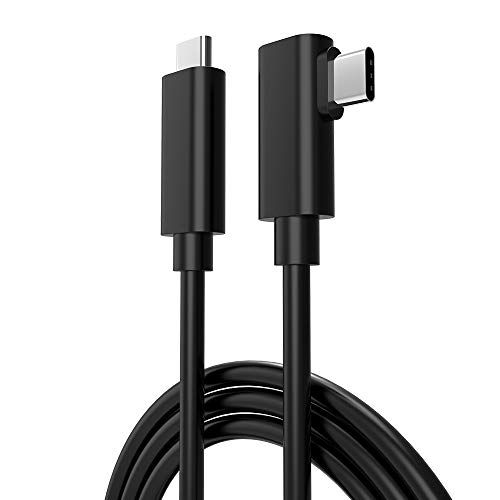 Easy Hood USB C Kabel 5M Kabel USB C auf USB C 90 Grad USB 3.2 Gen Typ C Datenkabel 4K 60Hz Videoübertragung für Sony A7C A7SIII A7RIV A7III A7RIII Canon EOS R RP G5X Mark II G7X Mark III Fuji XT3 XT4 von Easy Hood