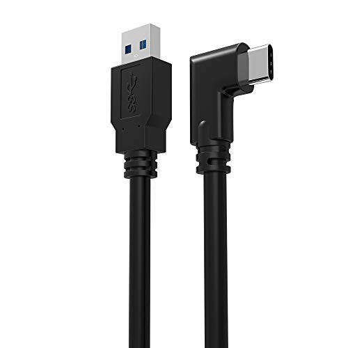 Easy Hood USB C Kabel 5M USB 3.0 A auf USB C Kabel 90 Grad USB 3.2 Gen Typ C Datenkabel 4K 60Hz Videoübertragung für Sony A7IV A7R IV A7III A7RIII Nikon Z6 Z7,EOS R RP G7X Mark III Fuji X-T3 X-T4 von Easy Hood