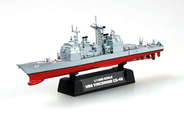 USS CG-49 Vincennes Cruiser von Easy Model