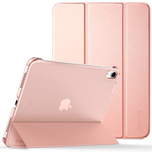 EasyAcc Hülle Kompatibel mit iPad 10 Generation 2022 10.9 Zoll A2757/A2777, Ultra Dünn Transluzent Matt Rückseite Abdeckung Cover Schutzhülle Case, Roségold von EasyAcc