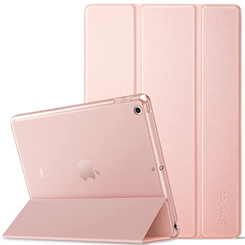 EasyAcc Hülle Kompatibel mit iPad 9.7 2018/ iPad 6 Generation/iPad 2017/ iPad 5 Generation, Ultra Dünn Transluzent Matt Rückseite Abdeckung, Roségold von EasyAcc