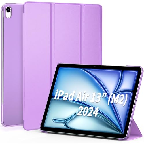 EasyAcc Hülle für iPad Air 13 Zoll M3 2025 / M2 2024, Ultra Dünn Leicht Transluzent Frosted Rück - Lila EasyAcc Hülle für iPad Air 13 Zoll M3 2025 / M2 2024, Ultra Dünn Leicht Transluzent Frosted Rück - Lila von EasyAcc