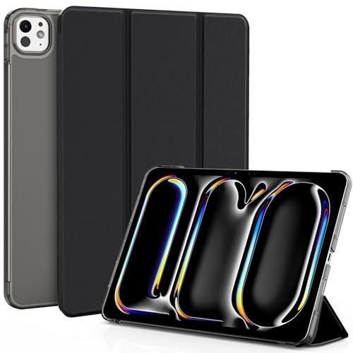 EasyAcc Hülle für iPad Pro 11 Zoll (2024) M4 Hülle, Ultra Dünn Transluzent Matt Rückseite Abdeckung Cover Schutzhülle Case, Schwarz EasyAcc Hülle für iPad Pro 11 Zoll (2024) M4 Hülle, Ultra Dünn Transluzent Matt Rückseite Abdeckung Cover Schutzhülle Case, Schwarz von EasyAcc