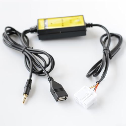 EasyByMall Direkter Anschluss USB AUX Adapter für Accord, Odyssey unterstützt 3 5 mm Eingang EasyByMall Direkter Anschluss USB AUX Adapter für Accord, Odyssey unterstützt 3 5 mm Eingang von EasyByMall