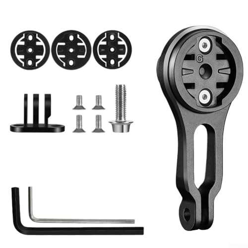 EasyByMall Fahrradcomputer-Halterung aus Aluminiumlegierung für BLENDR, passend für die meisten Code-Uhren, verstellbare Neigung für verbessertes Fahrerlebnis von EasyByMall