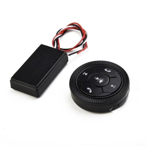 Lenkradfernbedienung, Auto Wireless Media Button Musik Play Fernbedienung, GPS Smart Button Key Volume Fernbedienung Lenkradfernbedienung, Auto Wireless Media Button Musik Play Fernbedienung, GPS Smart Button Key Volume Fernbedienung von EasyByMall