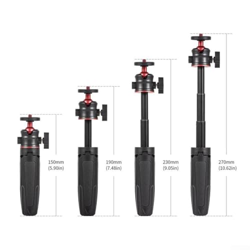 Selfie-Stativ-Verlängerungsstange, geeignet für Insta360 X5 und für DJI Kameras, hergestellt für Komfort und Stabilität in der Fotografie (dreistufig) von EasyByMall