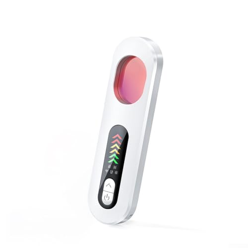 Unsichtbarer Kamera-Detektor, 4-in-1 tragbarer Kamerascanner, Hörgerät-Detektor, Kamerafinder mit 5 Stufen Empfindlichkeit Unsichtbarer Kamera-Detektor, 4-in-1 tragbarer Kamerascanner, Hörgerät-Detektor, Kamerafinder mit 5 Stufen Empfindlichkeit von EasyByMall
