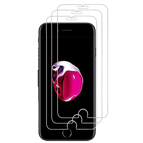 EasyULT Schutzfolie für iPhone 8/7 / 6s / 6 [3 Stück], Displayschutzfolie Displayschutz Glas Folie Schutzfolie für iPhone 6/iPhone 6S/iPhone 7/iPhone 8 von EasyULT
