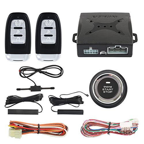 EASYGUARD PKE EC003-1 Passive schlüssellose Entry Auto-Alarmanlage, Druckknopf-Start, Fernstarter, DC12V EASYGUARD PKE EC003-1 Passive schlüssellose Entry Auto-Alarmanlage, Druckknopf-Start, Fernstarter, DC12V von Easyguard