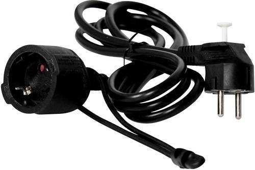 Easyout EO-780780 Strom Verlängerungskabel 16A Schwarz 2.00m H05VV-F 3G 1,5mm² Easyout EO-780780 Strom Verlängerungskabel 16A Schwarz 2.00m H05VV-F 3G 1,5mm² von Easyout