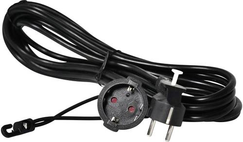 Easyout EO-780803 Strom Verlängerungskabel 16A Schwarz 5.00m H05VV-F 3G 1,5mm² Easyout EO-780803 Strom Verlängerungskabel 16A Schwarz 5.00m H05VV-F 3G 1,5mm² von Easyout