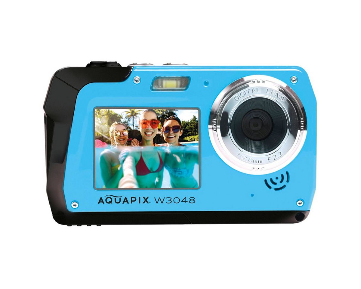 Easypix Aquapix W3048 Edge iceblue Kompaktkamera Easypix Aquapix W3048 Edge iceblue Kompaktkamera von Easypix