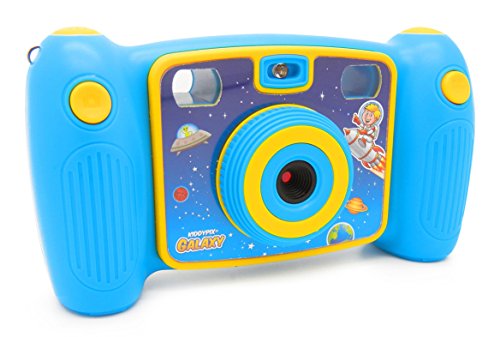Easypix Kiddypix Galaxy Kinder Digitalkamera, blau von Easypix