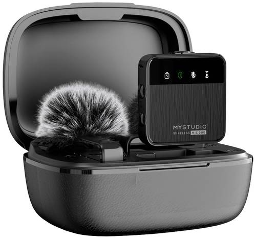 Easypix MyStudio® Wireless Mic Duo Ansteck Studiomikrofon Übertragungsart (Details):Kabelgebunden, von Easypix