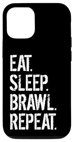 Hülle für iPhone 15 Eat Sleep Brawl Repeat Lustiger Videospieler Fighter Boxer Hülle für iPhone 15 Eat Sleep Brawl Repeat Lustiger Videospieler Fighter Boxer von Eat Sleep Brawl Repeat Gamer Gifts