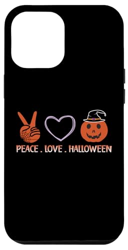 Frieden, Liebe, Halloween-Geist, gruseliger Nekromant Hülle für iPhone 12 Pro Max von EatSleepFind