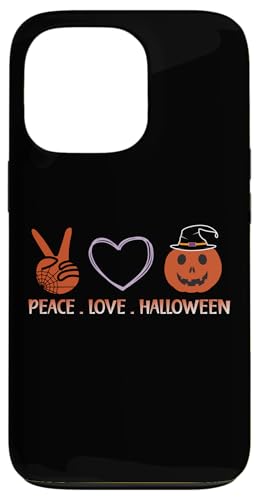 Frieden, Liebe, Halloween-Geist, gruseliger Nekromant Hülle für iPhone 13 Pro von EatSleepFind
