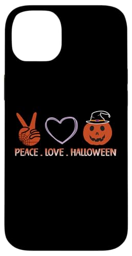 Frieden, Liebe, Halloween-Geist, gruseliger Nekromant Hülle für iPhone 14 Plus von EatSleepFind
