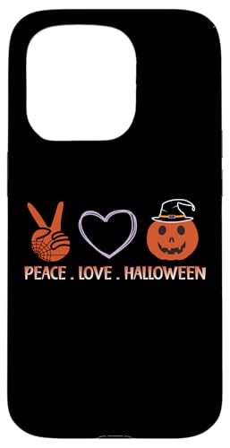 Frieden, Liebe, Halloween-Geist, gruseliger Nekromant Hülle für iPhone 15 Pro von EatSleepFind
