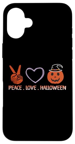 Frieden, Liebe, Halloween-Geist, gruseliger Nekromant Hülle für iPhone 16 Plus von EatSleepFind