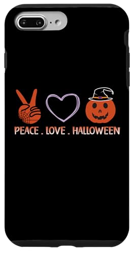 Frieden, Liebe, Halloween-Geist, gruseliger Nekromant Hülle für iPhone 7 Plus/8 Plus von EatSleepFind