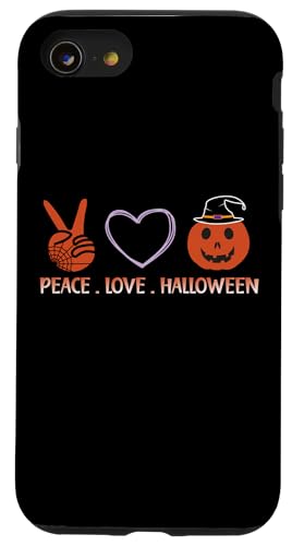 Frieden, Liebe, Halloween-Geist, gruseliger Nekromant Hülle für iPhone SE (2020) / 7 / 8 von EatSleepFind