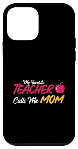 Mein Lieblingslehrer nennt mich Mama Cute Apple Hülle für iPhone 12 mini von EatSleepFind