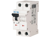 EATON Sicherungsautomat, 2-polig, 6A, B-Charakteristik, 10 kA, 230 V, Breite 2 Module von Eaton Corporation