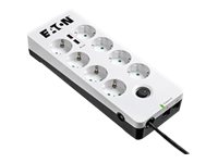 Eaton PB8TUD, 8 AC-Ausgänge, Typ F, 220 - 250 V, 50 - 60 Hz, 10 A, 2500 W von Eaton Corporation